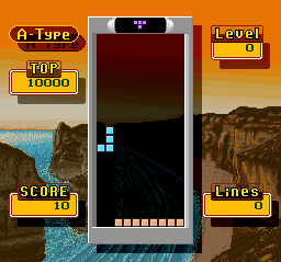 Super Tetris 2 + Bombliss (Japan) In game screenshot